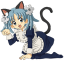 Lively Anime Girl